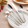 Premium Wholesale Stainless Steel Western Steak Knife Fork Spoon Dinnerware Set for Fine Dining