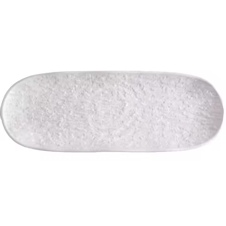 Creative Japandi Sushi Breakfast Dish Frosted White Black Rock Pattern Rectangular Ceramic Plate for Household & Commercial Use