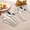 Premium Wholesale Stainless Steel Western Steak Knife Fork Spoon Dinnerware Set for Fine Dining